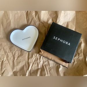 NIB Sephora Black and White Jewelry Nightstand Tray